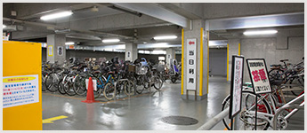 写真：豊島区立南長崎自転車駐車場