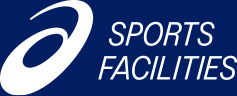 ロゴ：asics sports facilities